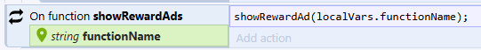 Rewarded ad configuration